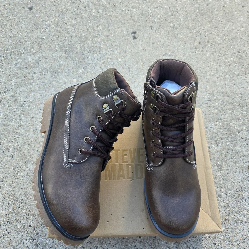 Steve Madden Drese Shoes Youth Boys Size 5